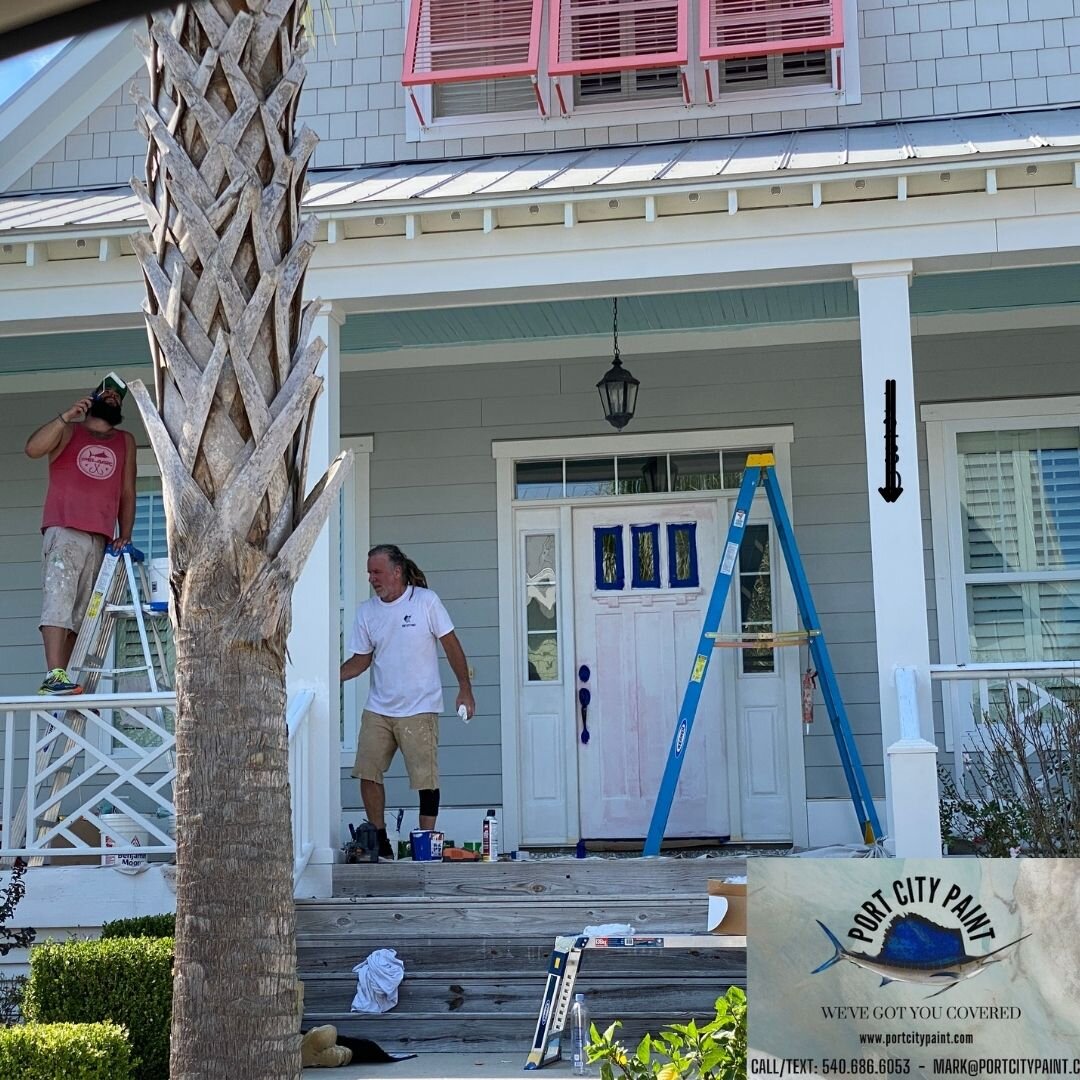 Exterior Painting: Port City Paint: Carolina Beach