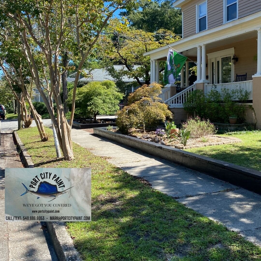 Exterior Painting: Port City Paint: Downtown Wilmington Historic District