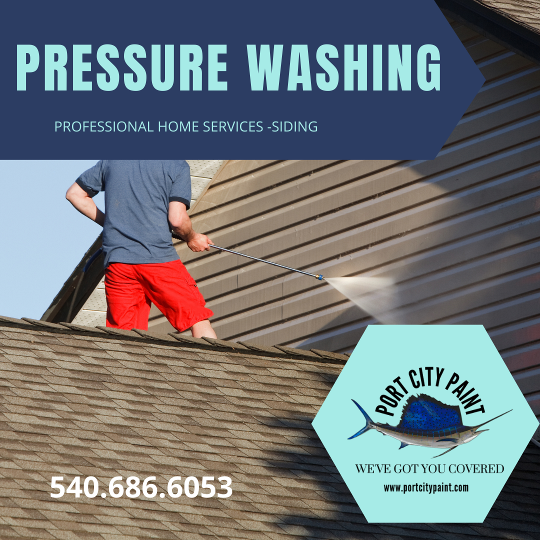 port city paint pressure washing siding.png
