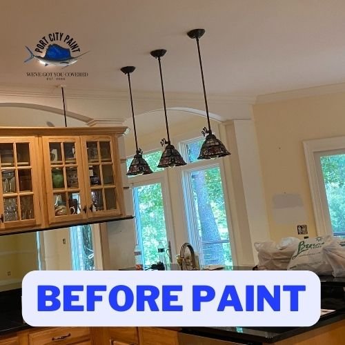 st james ceiling trim floors wallpaper removal interior paint port city paint day 1 kitchen.jpg
