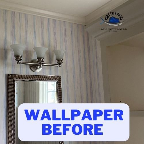 t james ceiling trim floors wallpaper removal interior paint port city paint before wallpaper.jpg