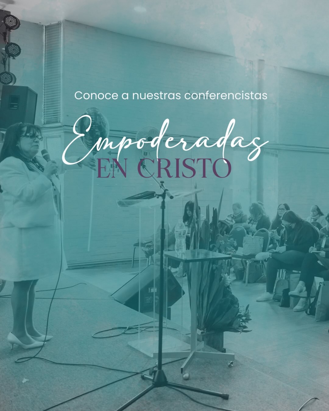 ✨&iexcl;Conoce a las voces que
compartir&aacute;n con nosotras este a&ntilde;o!
Como cada a&ntilde;o, en la Gala de Belleza: EMPODERADAS EN CRISTO, hemos reunido a mujeres extraordinarias que vienen a recordarnos qui&eacute;nes somos en &Eacute;l.
&b