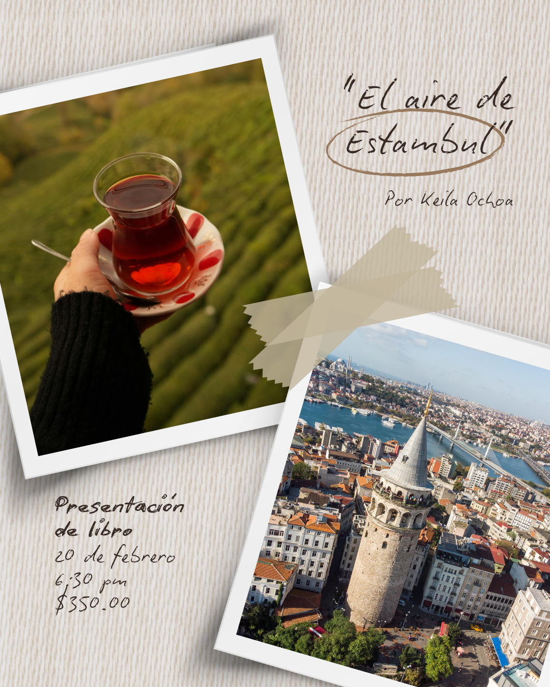 Presentación: El aire de Estambul