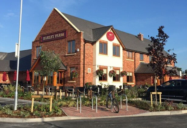 Autumn harvest at  ‘Barley Farm’
