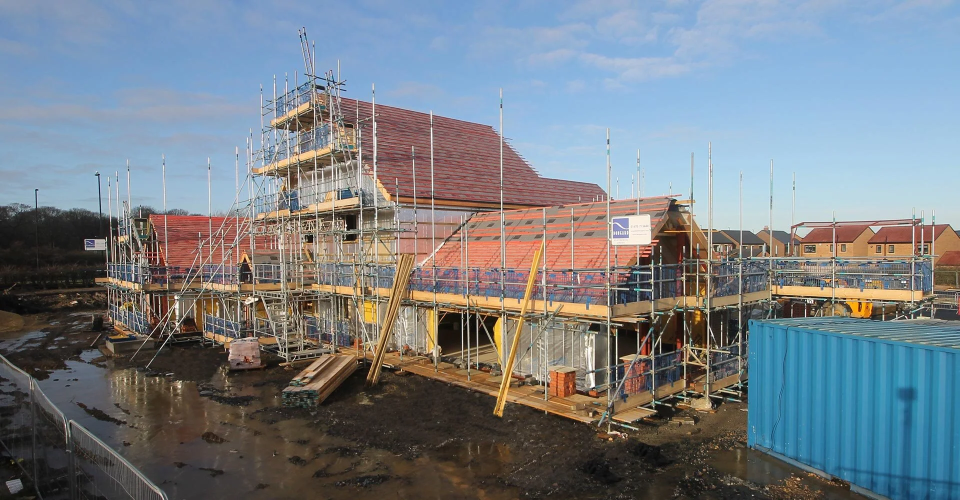 Medlock progress at new-build Miller & Carter