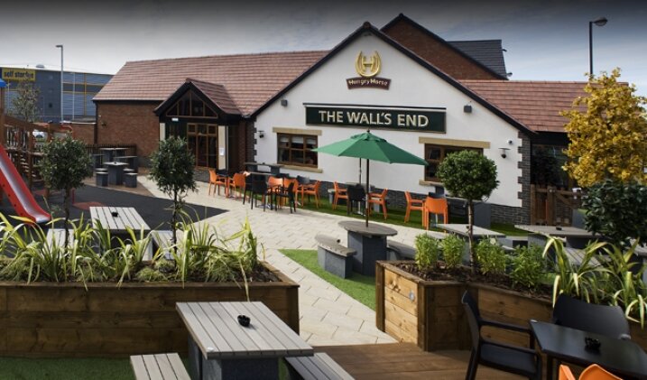 Hungry Horse, Wallsend - Open for business.