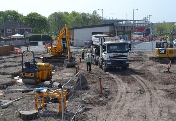 New Build Pub, Medlock start on site