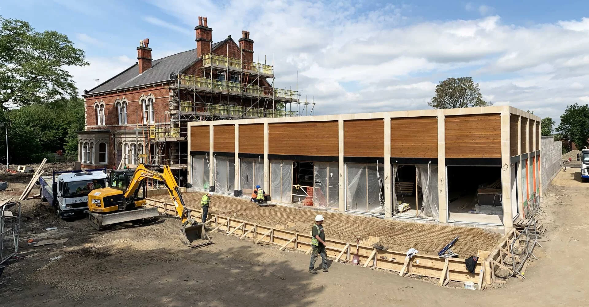 Great progress at Albert's