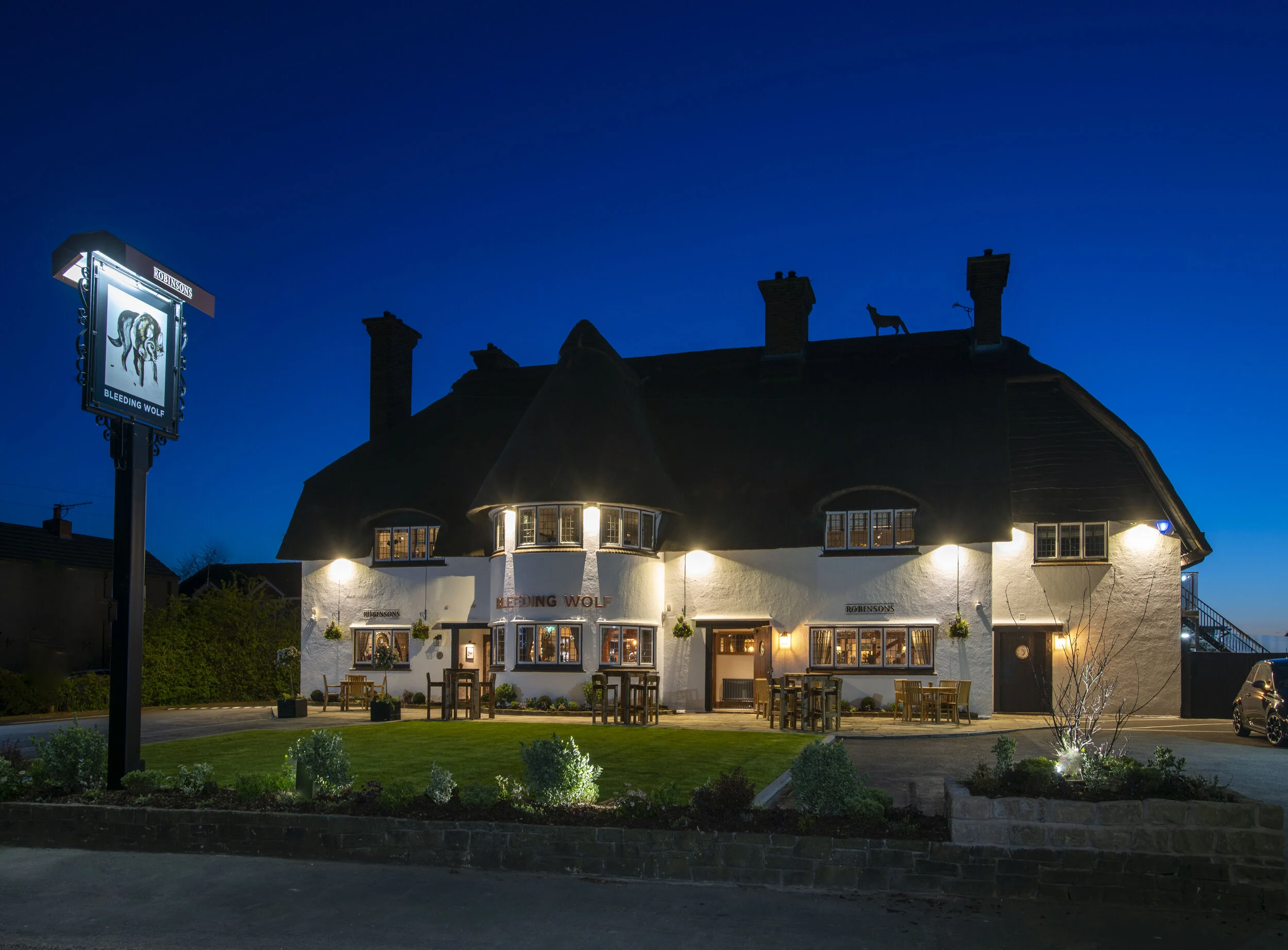 All set for re-launch at the Bleeding Wolf