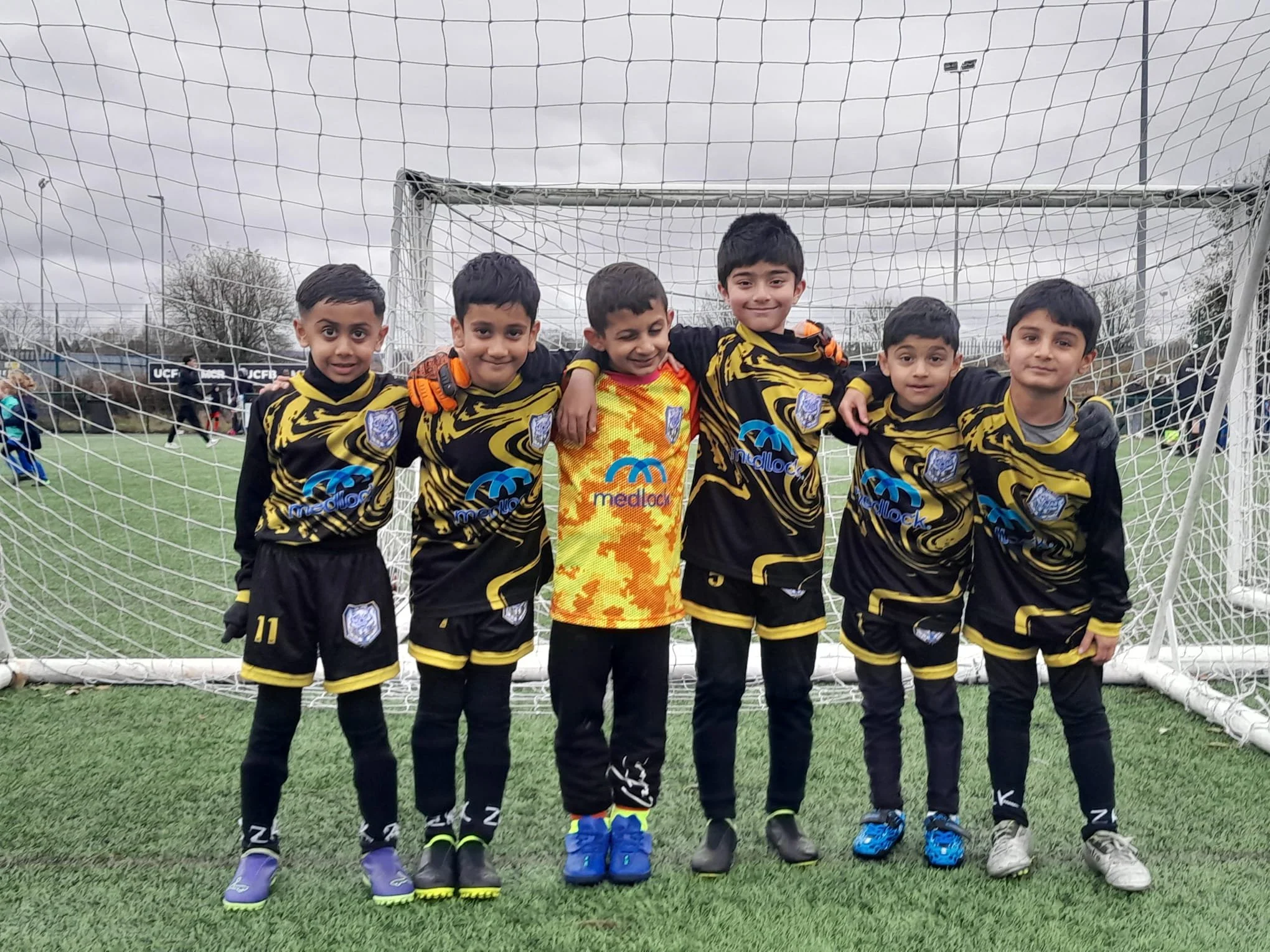 Support for local football team