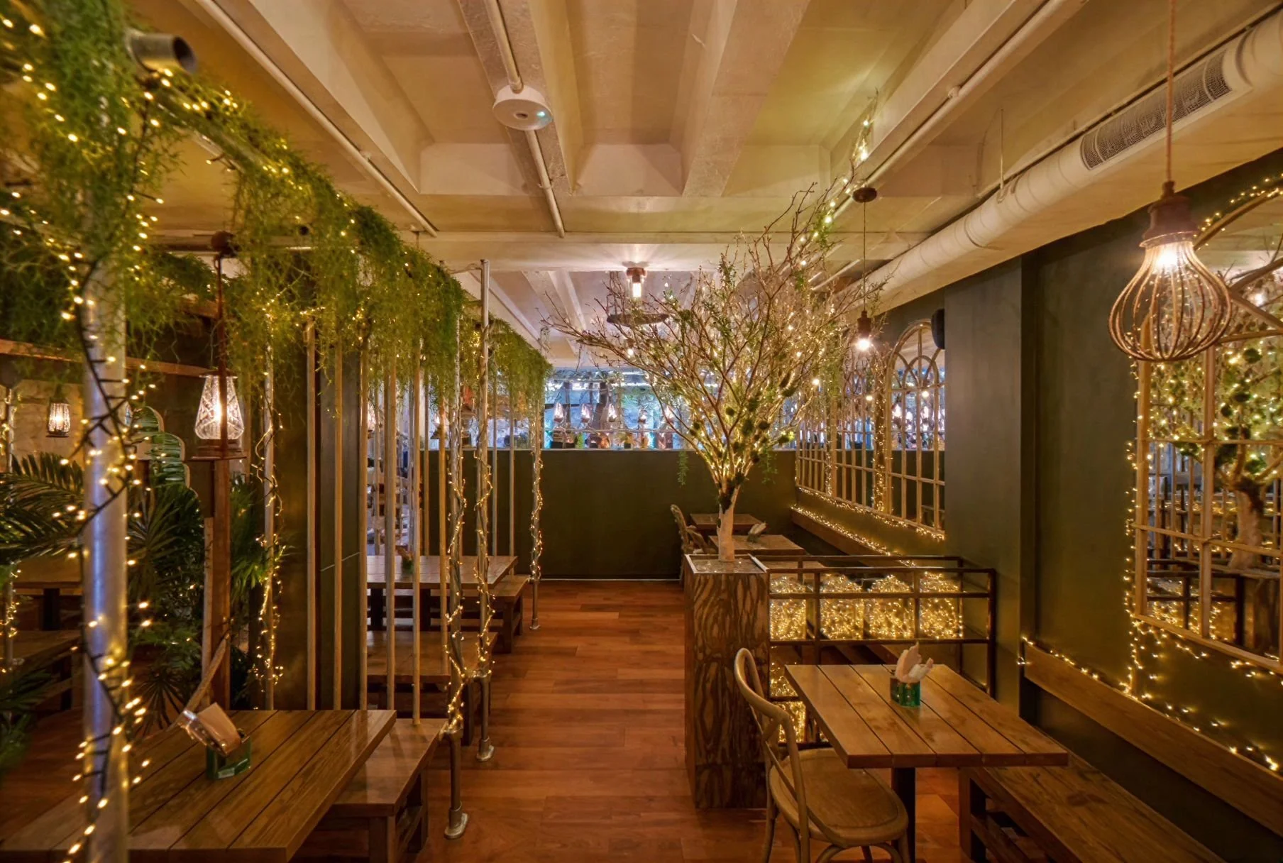 mowgli newcastle restaurant fit out main dining area