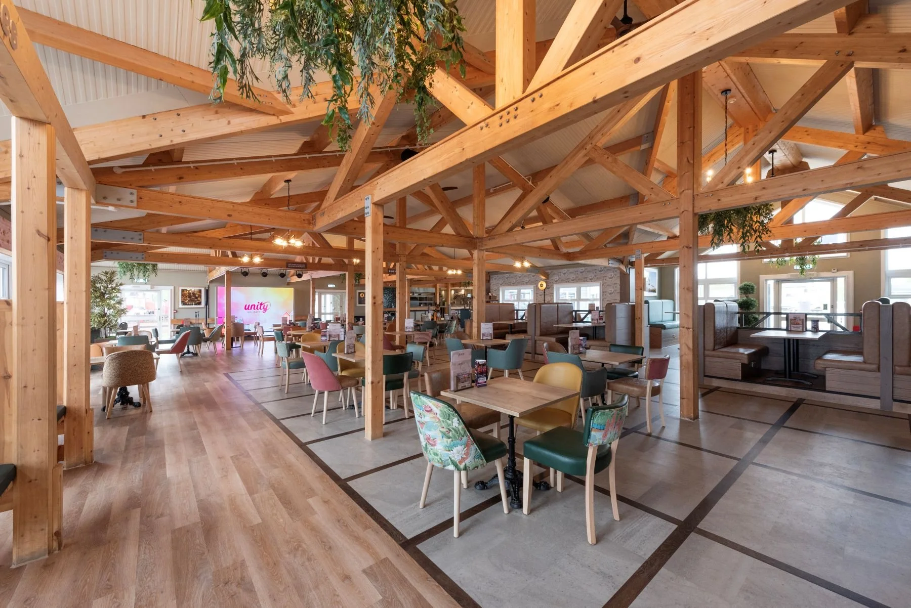 seven lakes showbar and restaurant area following full refurb by medlock frb