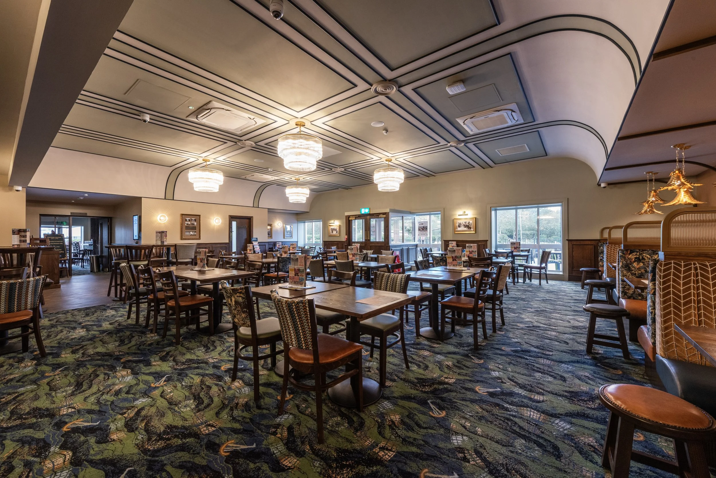 haven cala gran wetherspoons pub the springfield internal dining area