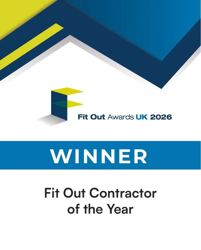 winners logo for Fit Out Contractor of the Year at the fit out awards 2026
