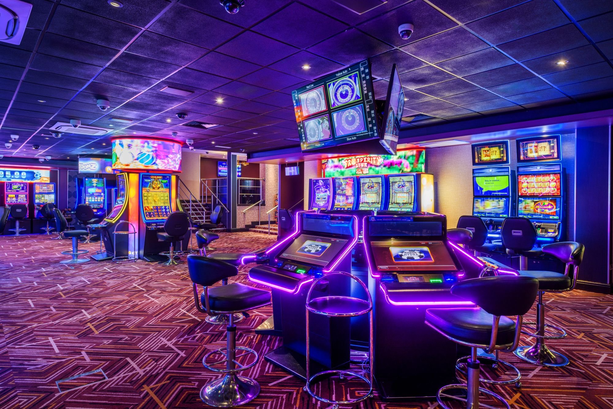 machines area of genting casino blackpool specialist refurbishment by medlock frb
