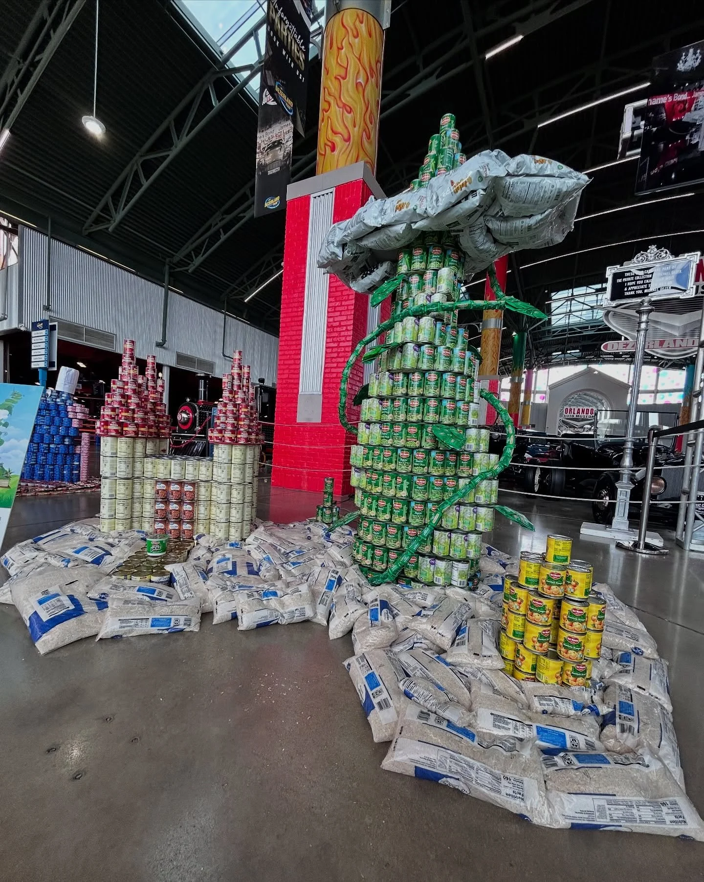 Canstruction Orlando 2025 is officially “In the Can!” Team L2 participated in this year’s Canstruction Orlando to benefit Second Harvest Food Bank of Central Florida. Our CanArt design, “Jack and the Beanstalk,” was buil