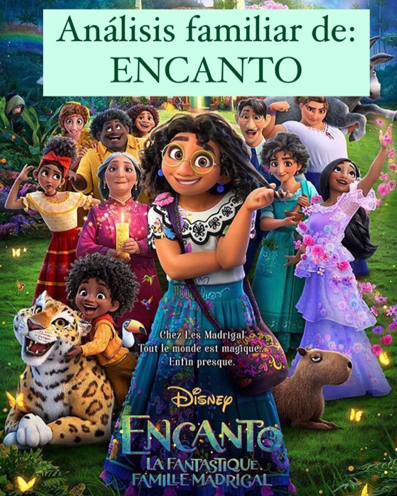 ⭐️Minimind recomienda ⭐️ ENCANTO de @disneyspain  una pel&iacute;cula para ver en familia, donde los adultos podremos disfrutar y emocionarnos a la par que reflexionamos con ella.
&nbsp;
🏡 Cuenta la historia de la Familia Madrigal, quienes a trav&ea