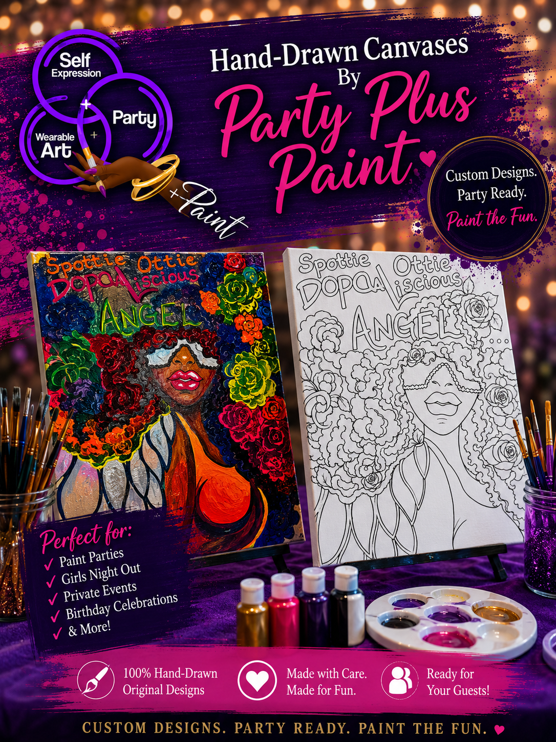 Hand-Drawn Canvases