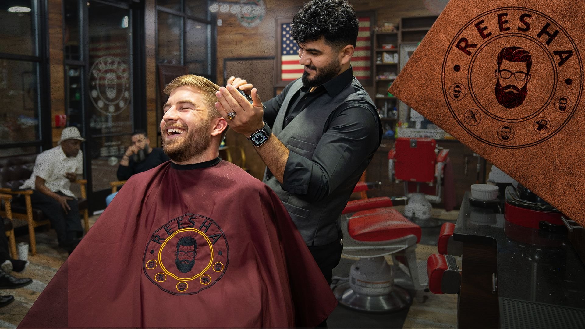 Looking for the best haircut &amp; shave in Milton? Look no further than @reeshabarbers.  Whether you need a business haircut, high and tight, flattop, or a kids cut, Reesha Barber Shop will take good care of your grooming needs.

#mensgrooming #barb