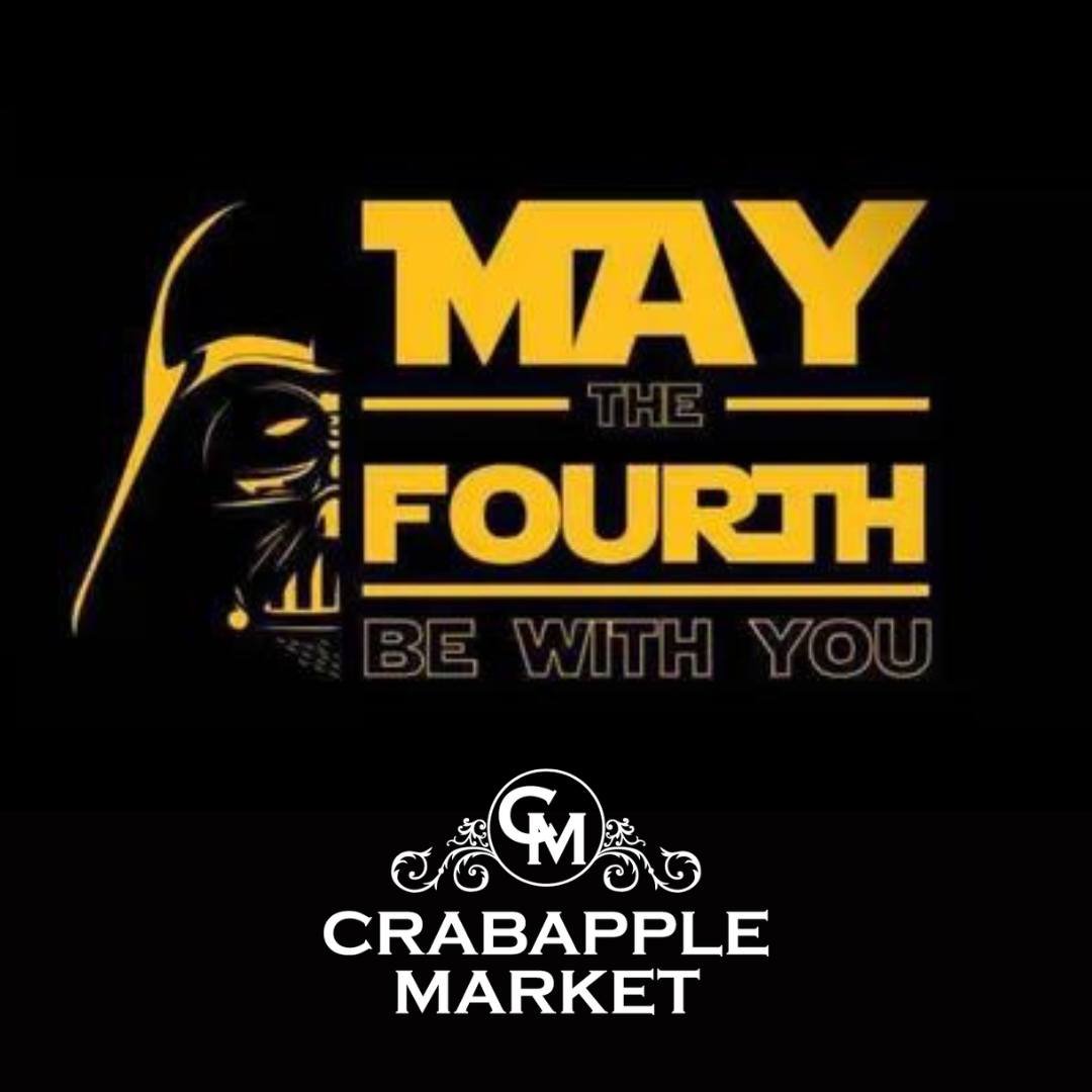 Happy May the 4th to all Star Wars fans everywhere! May 4th and everyday is a good day to stop by Crabapple Market shops, restaurants and to hang out on #TheGreen! 

#maythe4thbewithyou #StarWarsDay #crabapplemarketga #miltonga #heartofmilton #hearto