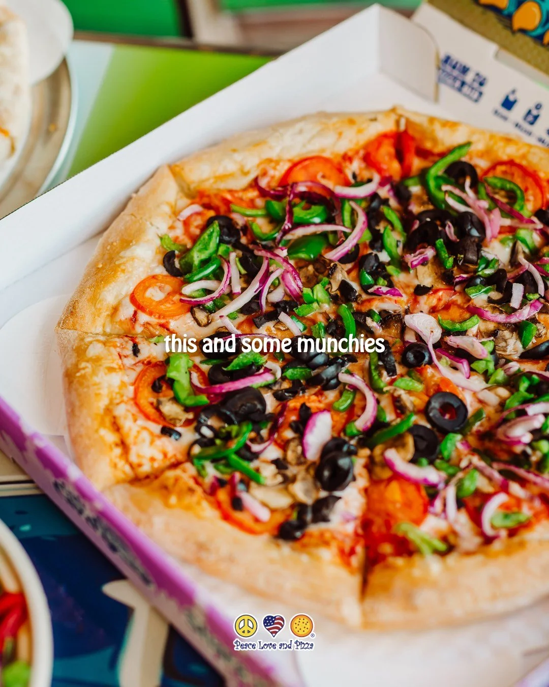 Need a change from holiday food? Peace Love and Pizza - Milton has pizza, wings &amp; calzones ready for you - dine in, take out or delivery. 🍕

#pizza #wings #peaceloveandpizza #heartofmilton #heartofcrabapple #crabapplemarketga #crabapple #crabapp