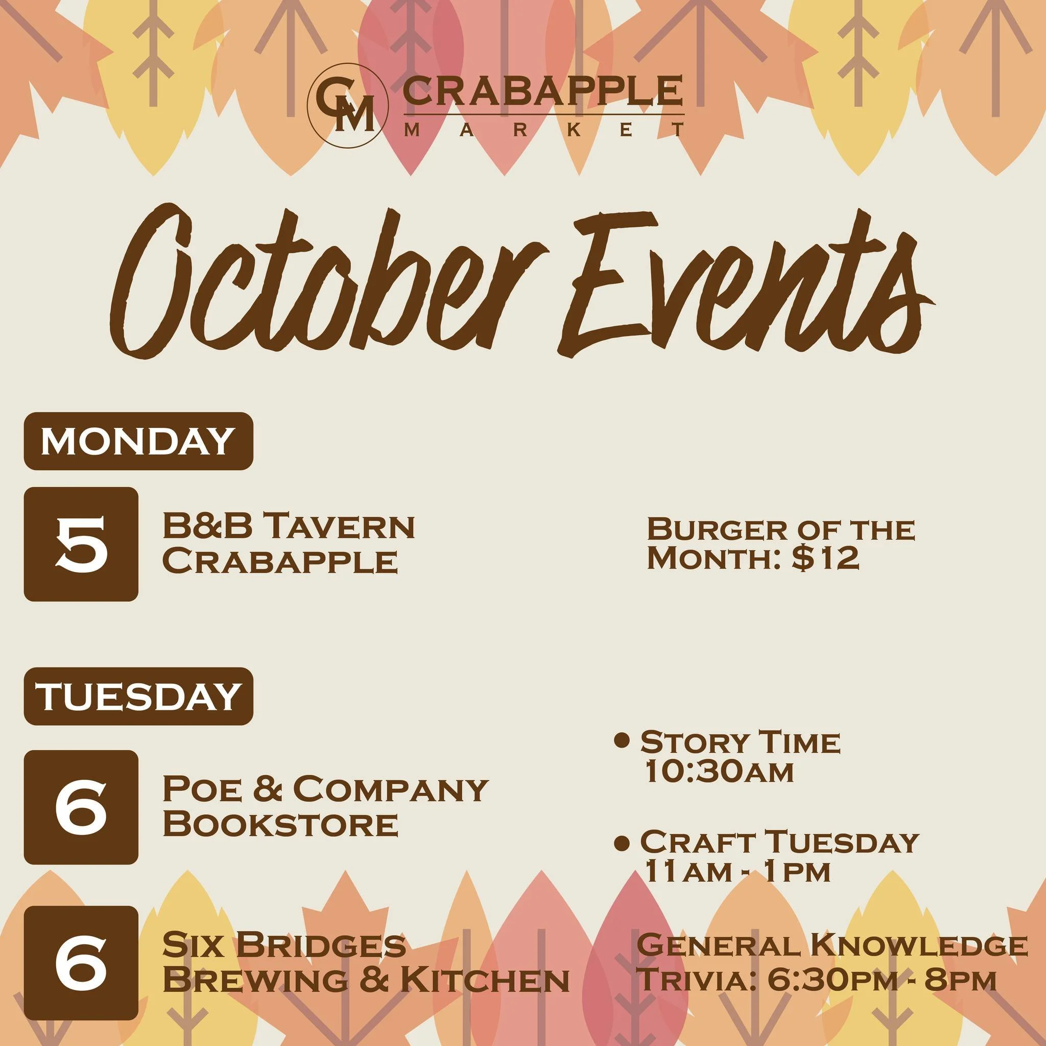It's a very full week on The Green, and all around Crabapple Market! Get the scoop above⬆️

#heartofmilton #heartofcrabapple #outdoorevents #crabapple #crabapplemarketga #crabapplemarket #miltonga