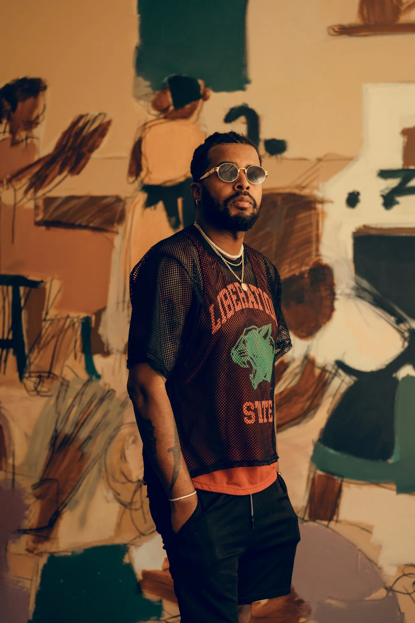 Ferrari Sheppard In his Los Angeles studio 2026