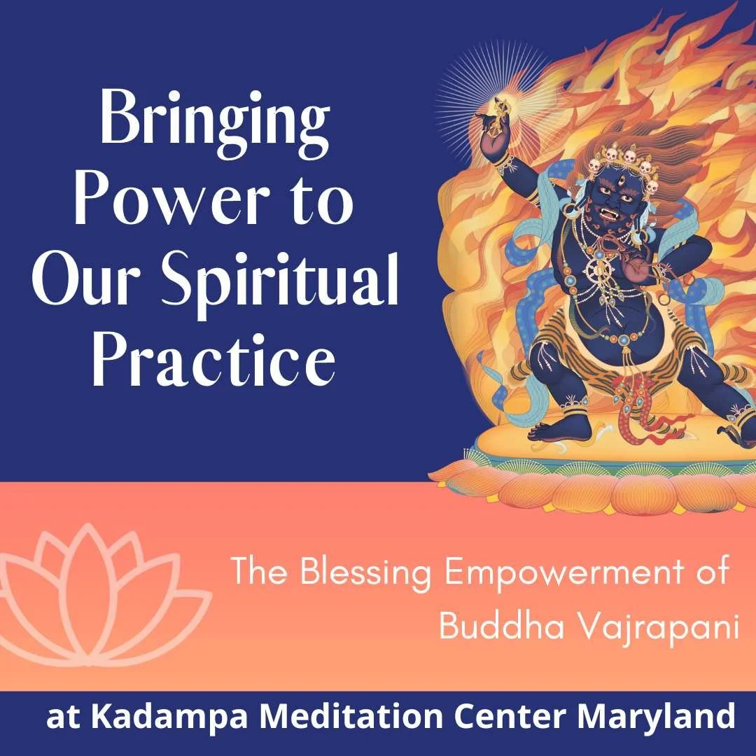 The Empowerment of Buddha Vajrapani: Bringing Power to Our Spiritual Practice