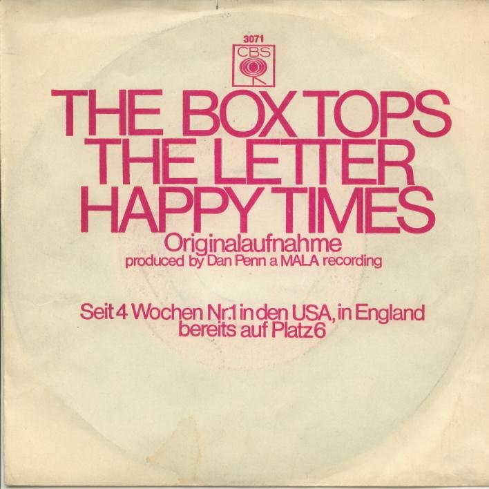 The Letter b/w Happy Times (Germany)