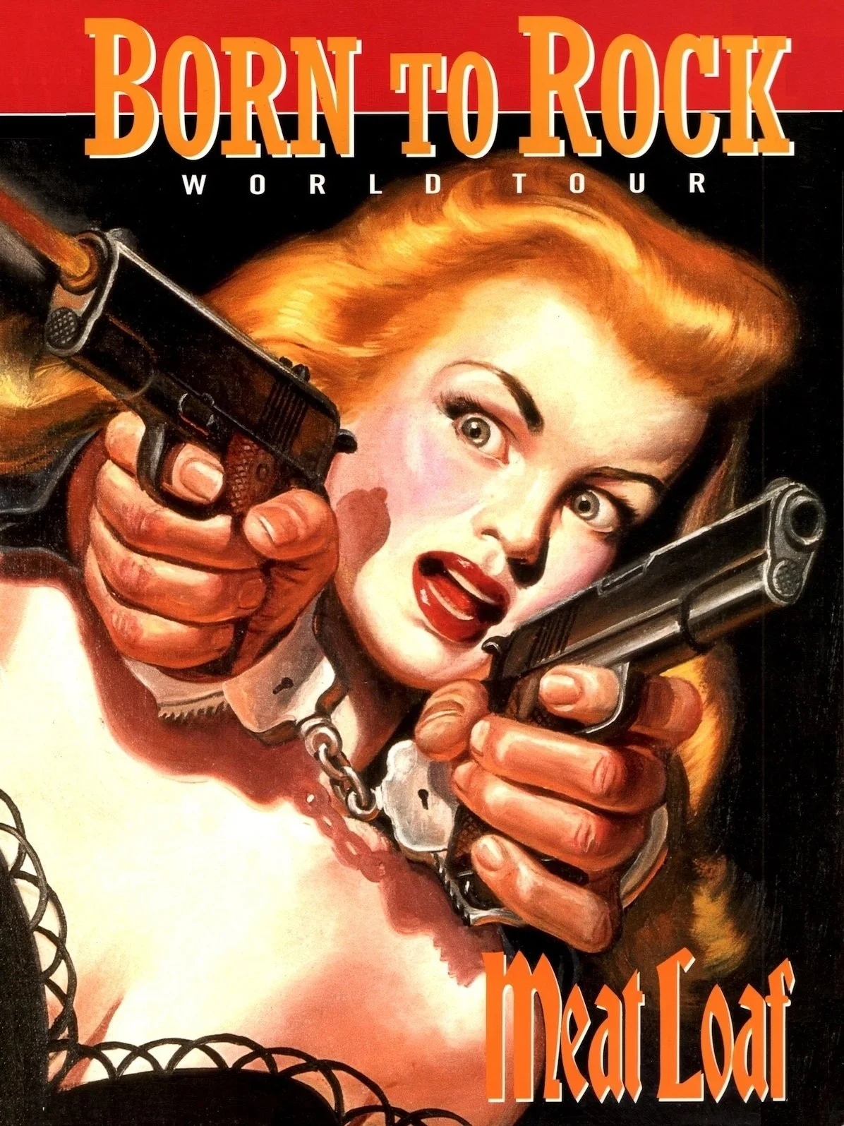 Meat Loaf, an inflatable bat, Power Rangers, Pearl Jam, Van the Man, and the Green Glens Arena, Millstreet