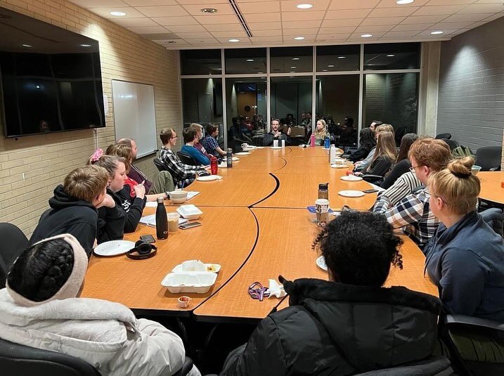 Great night at `All Things&rsquo; last night. Mac &amp; All Things Alumni leader, Eric Goforth joined us (along with Carly - wonderful surprise) to reflect on his spiritual and professional journey since highschool. Some of the issues raised - findin