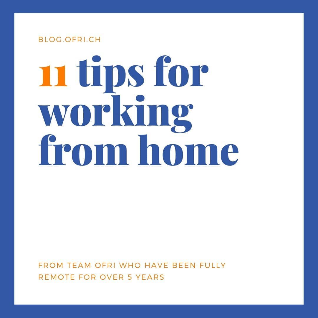 A tidy workplace, getting outside to get some fresh air regularly, and clear agreements with the family: team Ofri has been working location-independent since before the Corona pandemic. 

We don&rsquo;t always work from home, but we sure know what i