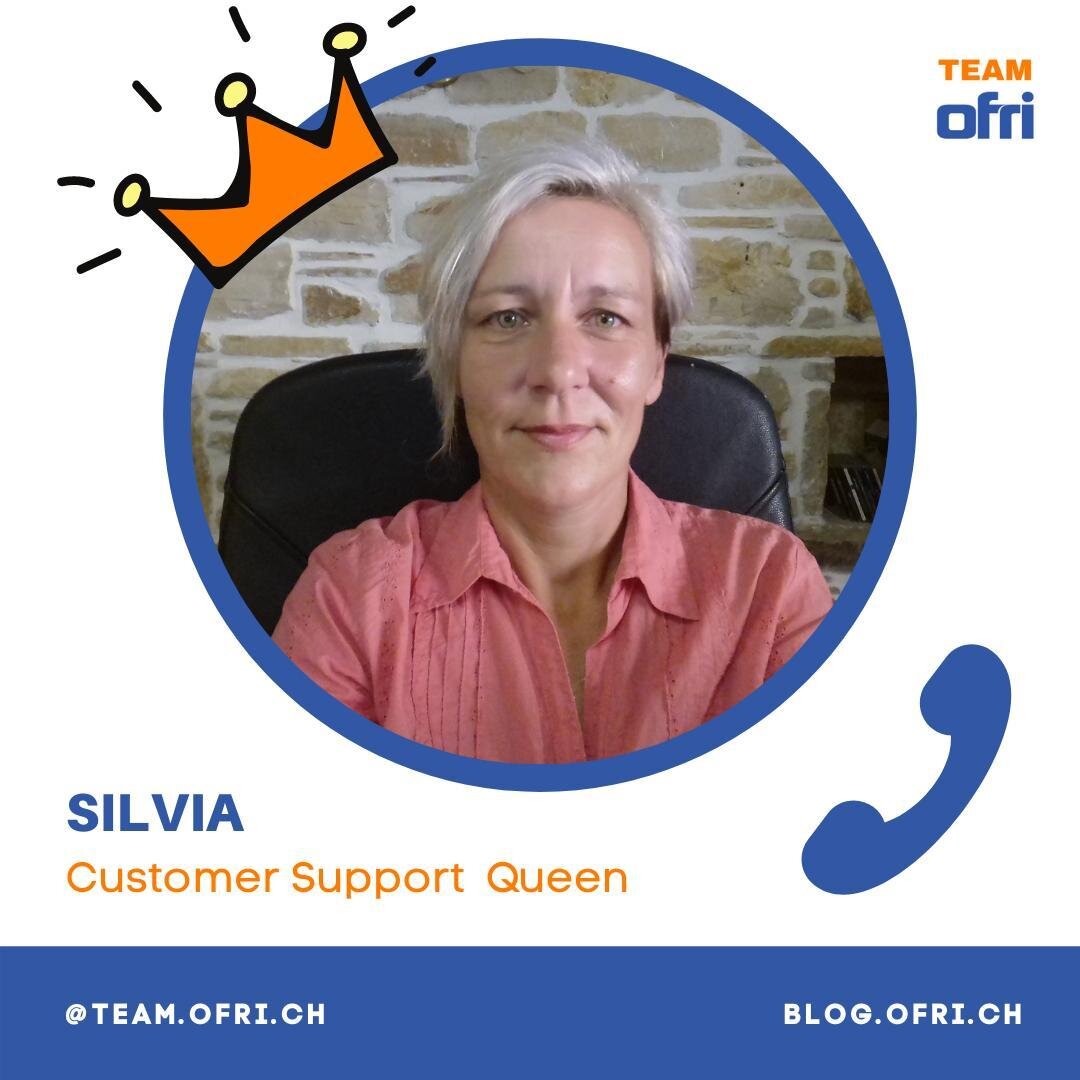 Meet Silvia our Customer Support Queen

Ofri wouldn't be the same with Silvia, we have an impeccable customer support reputation and it's what sets us apart from the competition. She cares deeply and is fantastic at what she does.

Silvia is responsi