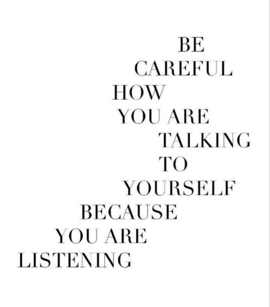 You know... you&rsquo;re brain actually believes everything you say! It&rsquo;s science! Dream wildly and speak wonderfully! 💫