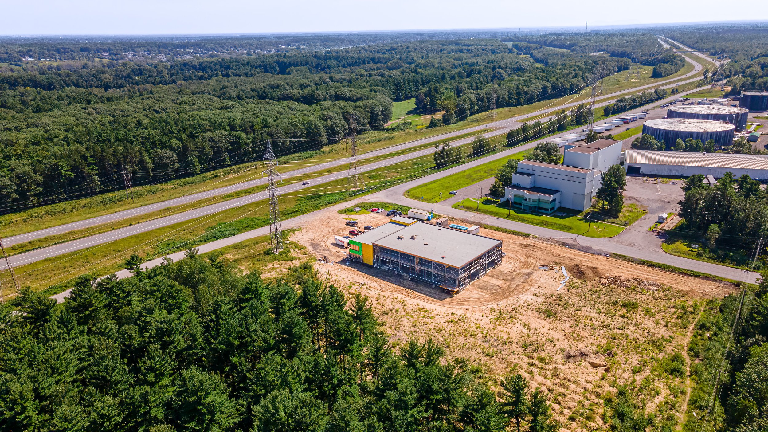 Video-aerienne-excavation-chantier-Sorel