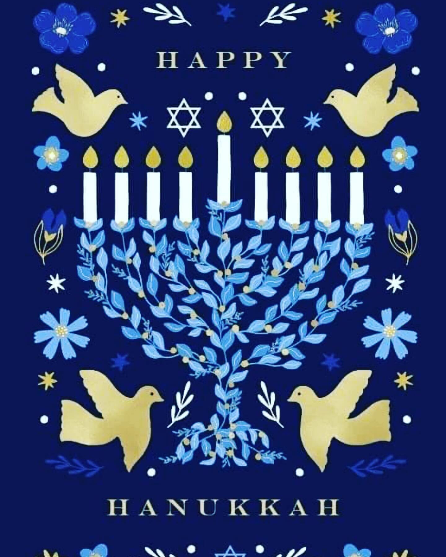 Wishing all who celebrate a very Happy Hanukkah!