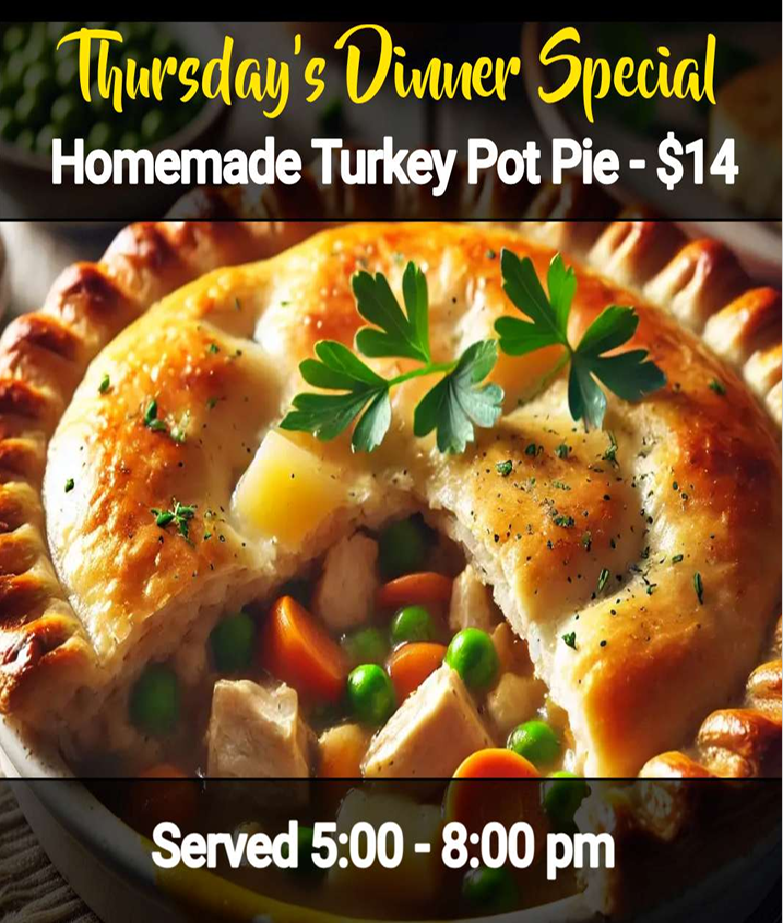 Thursday Dinner Special