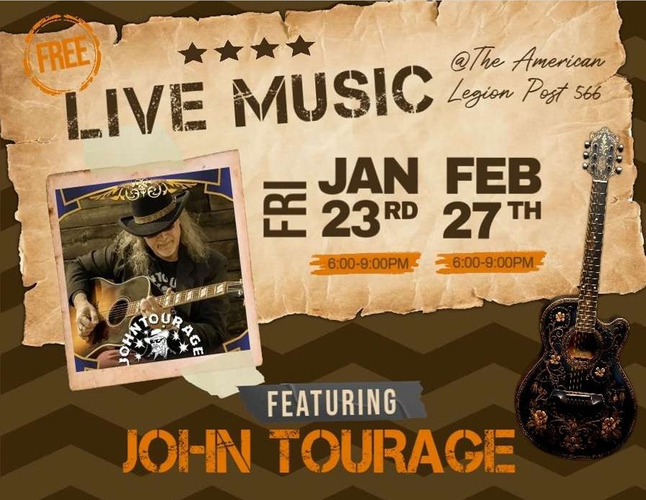 Live Music by John Tourage