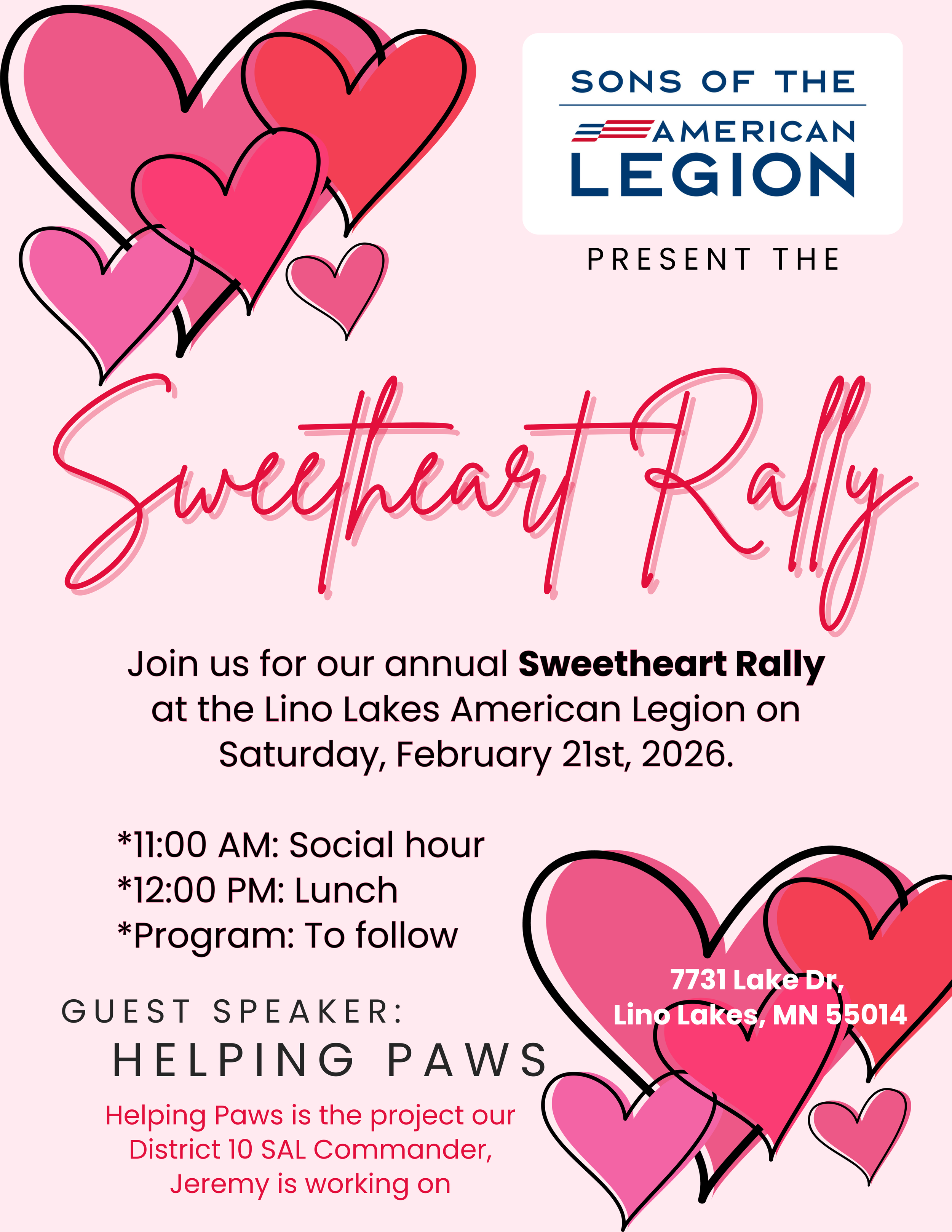 MN 10th District Sweetheart Rally