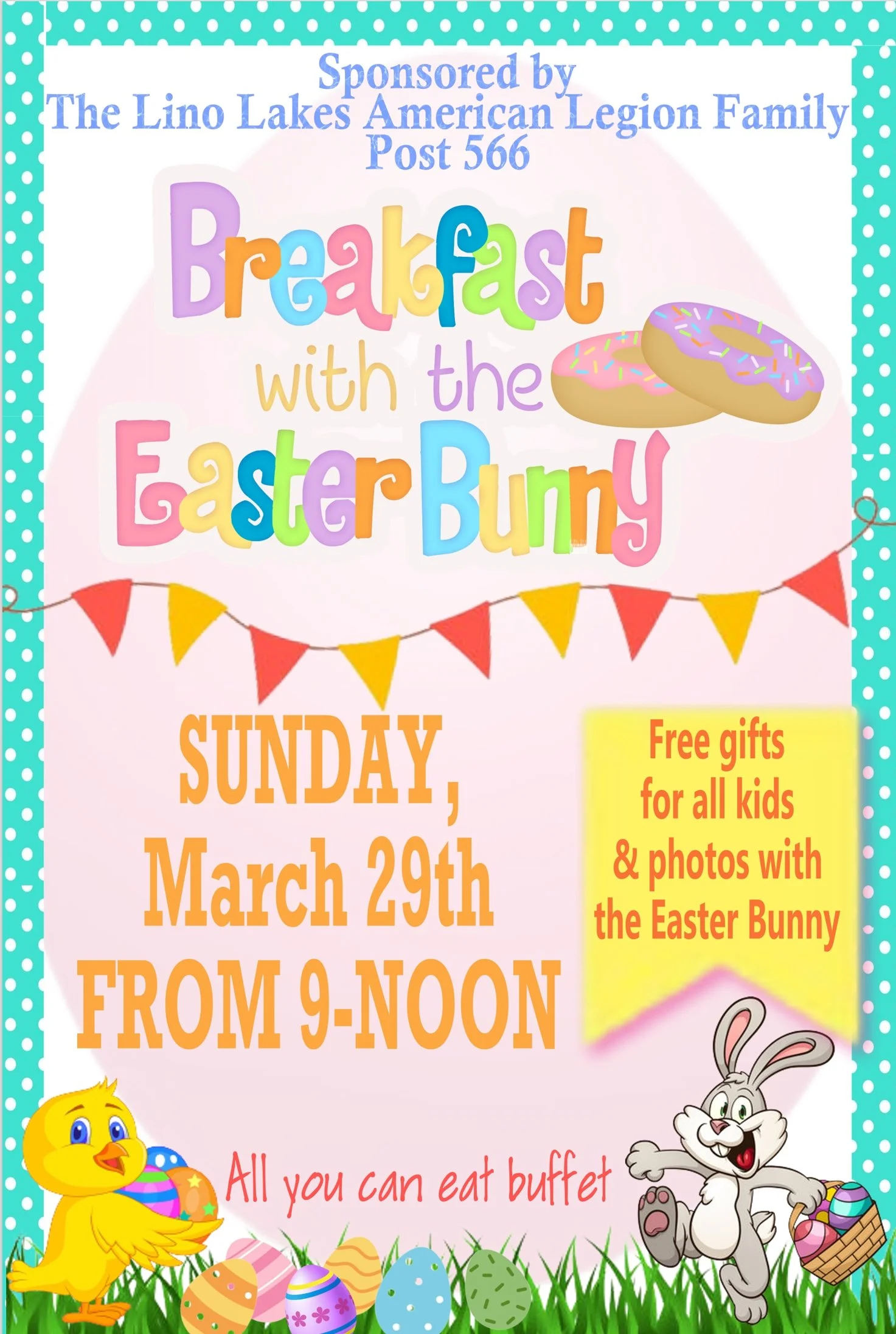 4th Annual Breakfast with the Easter Bunny