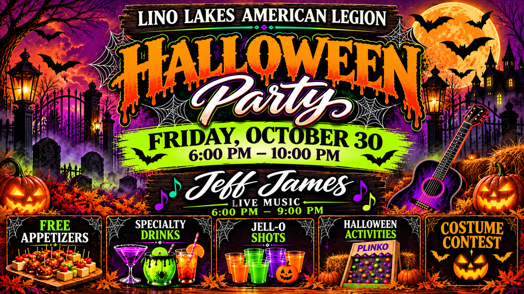 Halloween Party w/Jeff James Live