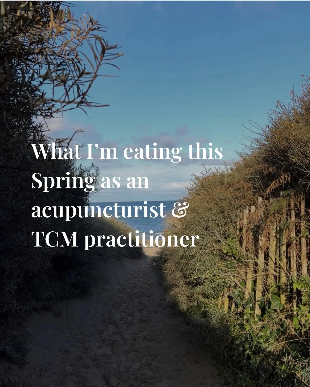 Your Spring food therapy 🌿💚