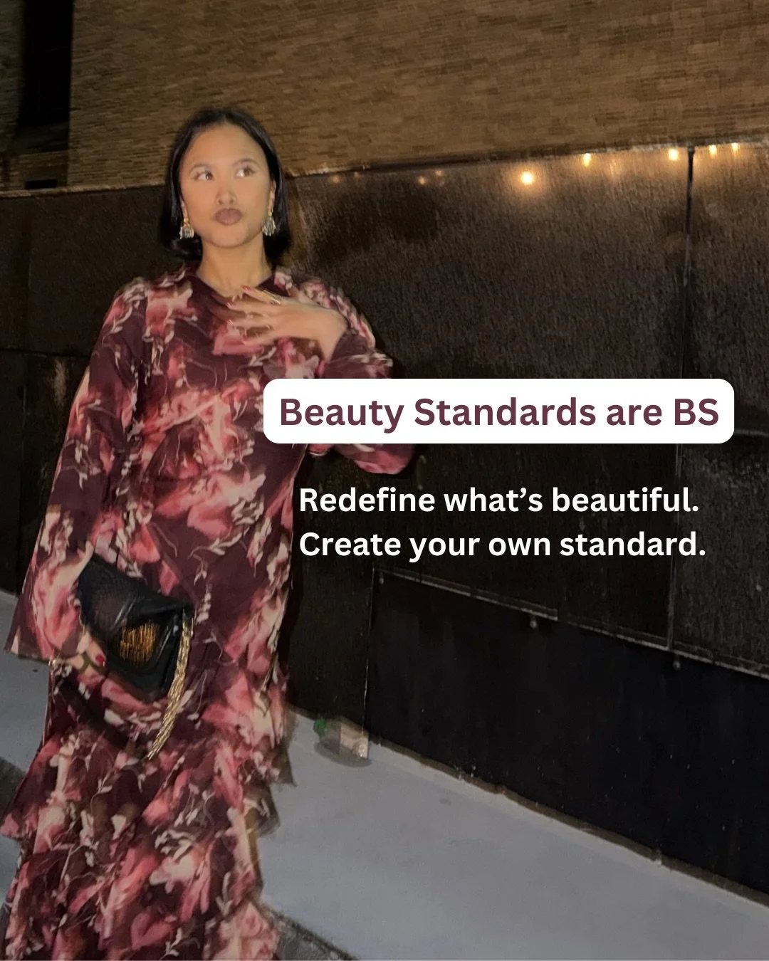 Beauty standards are BS🫸🏽

I am living proof that beauty standards are BS.

Everything changed for me once I defined my own beauty standards.

Episode 4 of identity emergence covers &ldquo;Why beauty standards are BS and how to create your own&rdqu