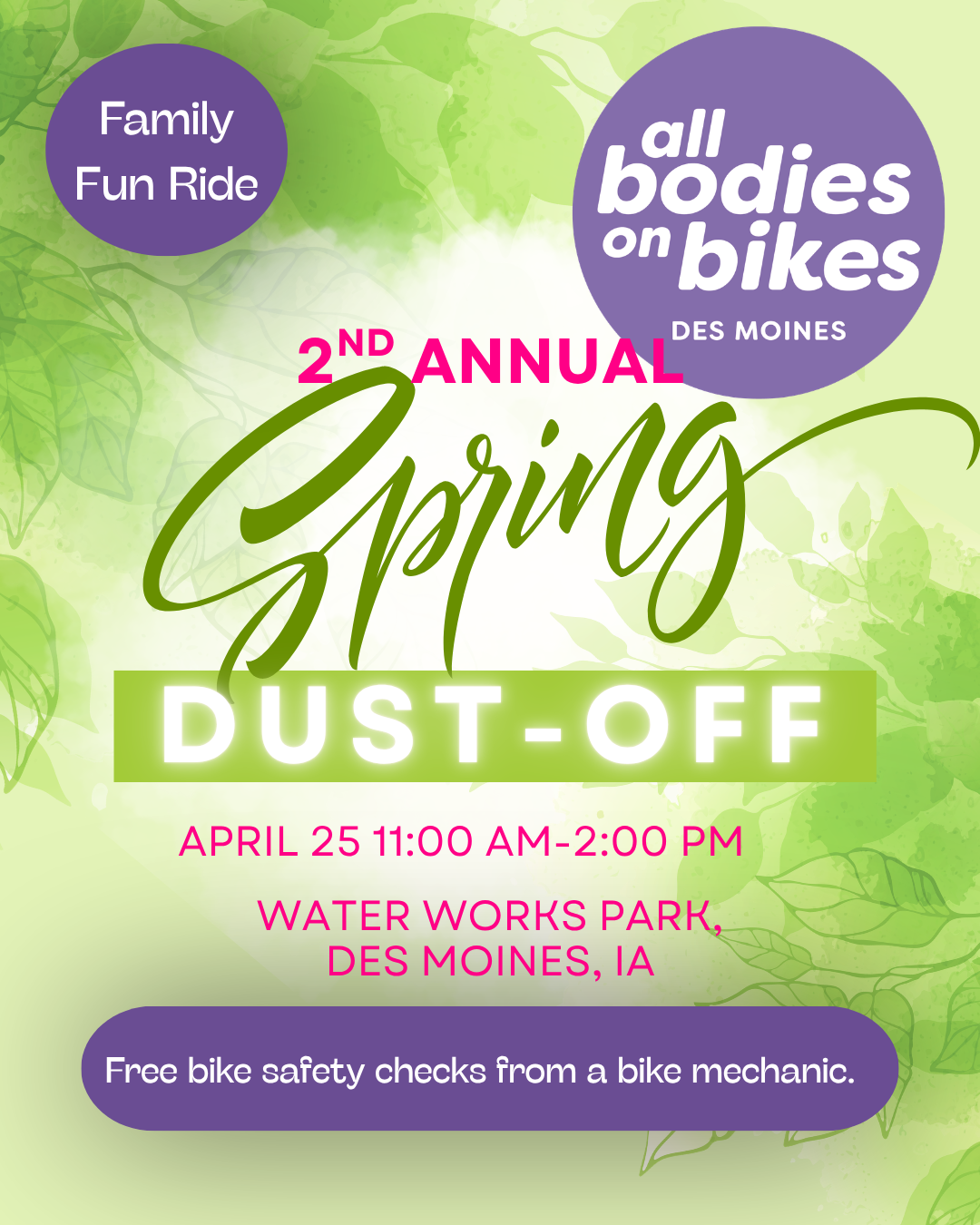 Des Moines - 2nd Annual Spring Dust Off