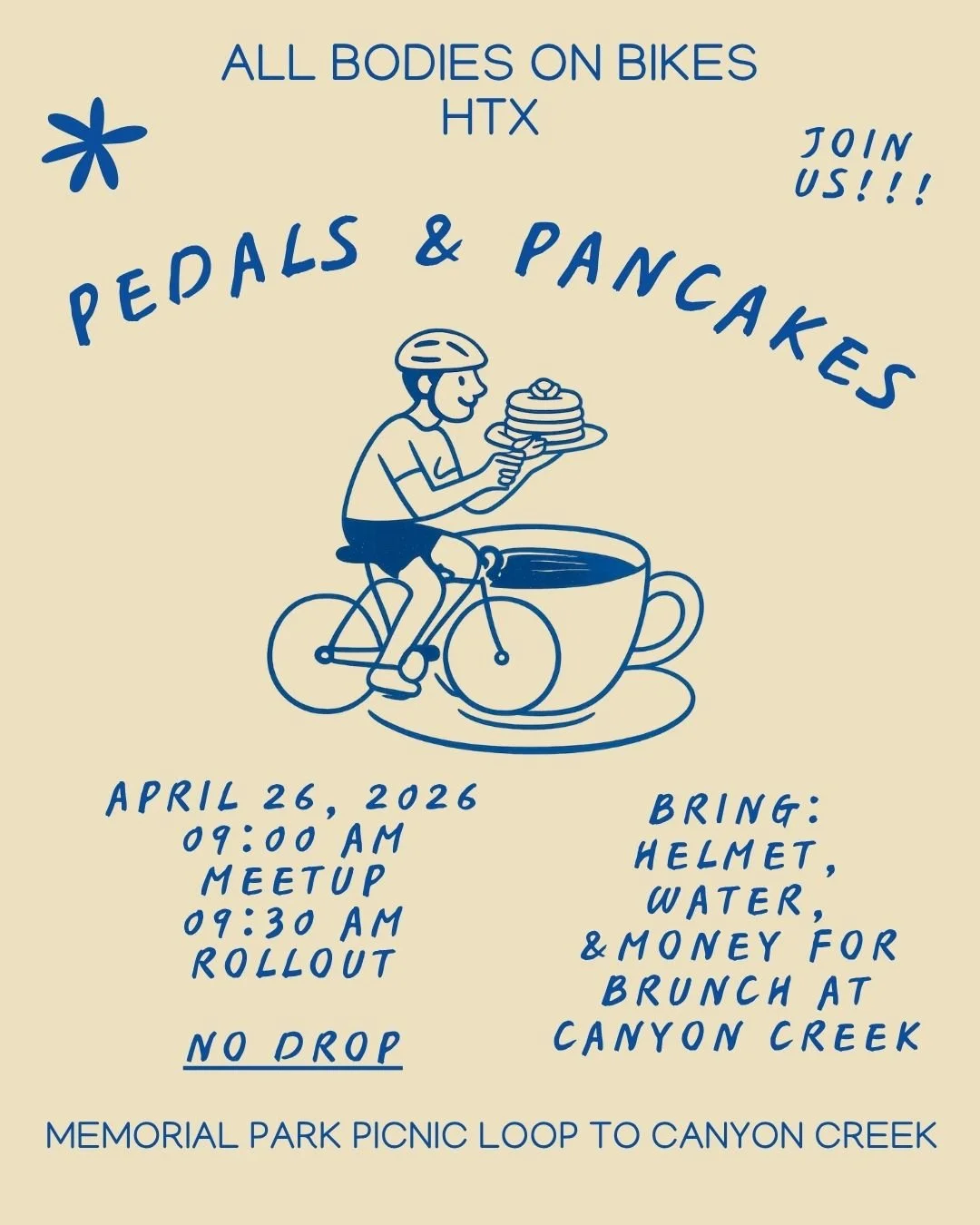 Houston - Pedals and Pancakes