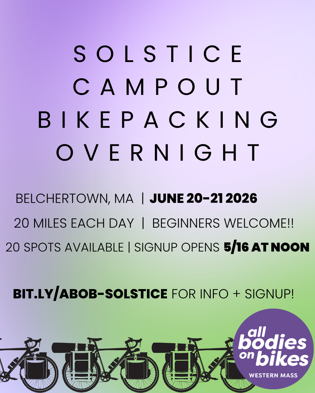 Western Mass SolsticeSolstice Campout Overnight!