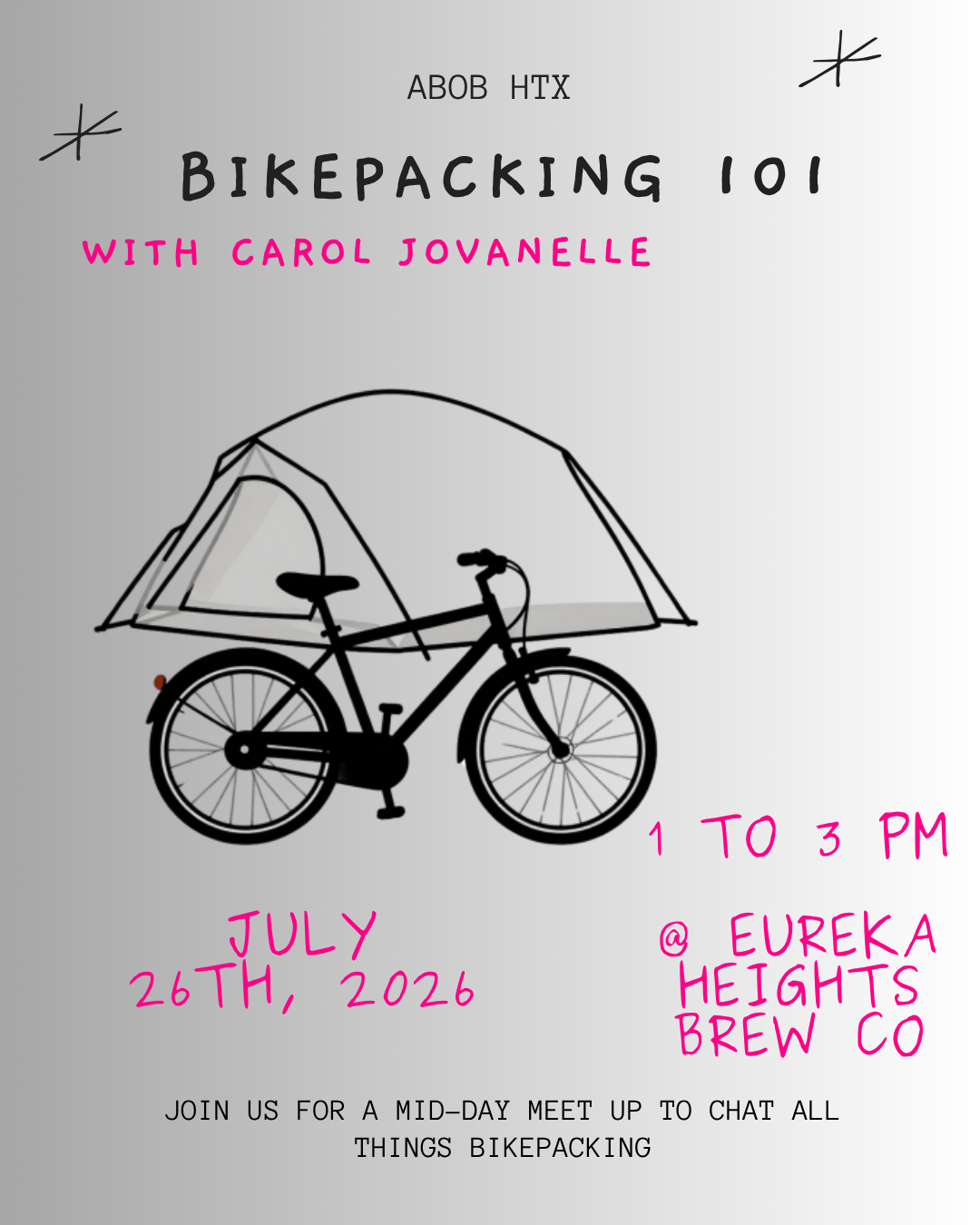 Bikepacking 101 - Houston