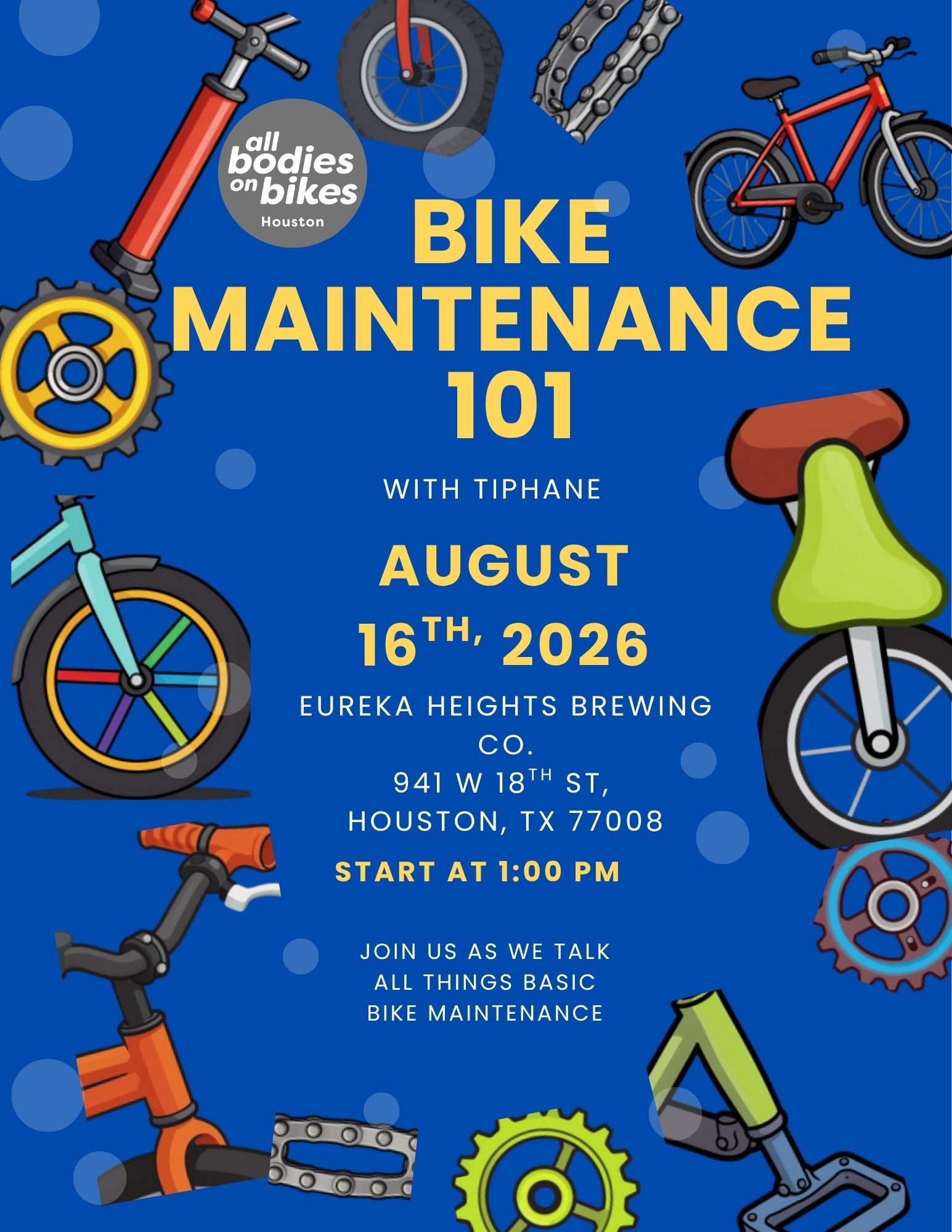 Bike Maintenance 101 with ABOB Houston