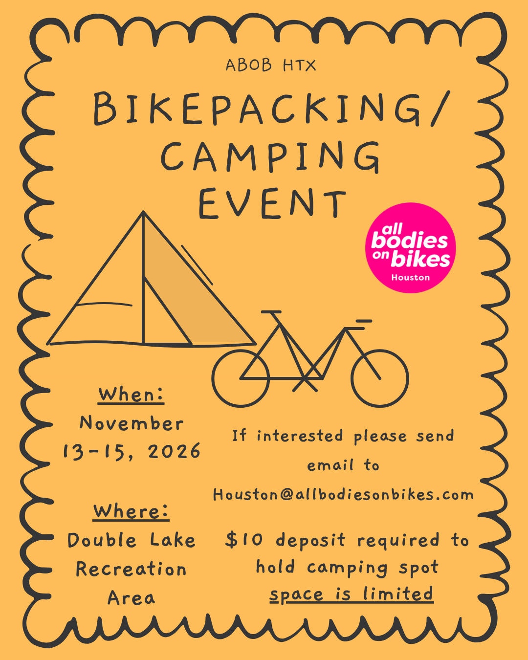 ABOB HTX Bikepacking/Camping Event