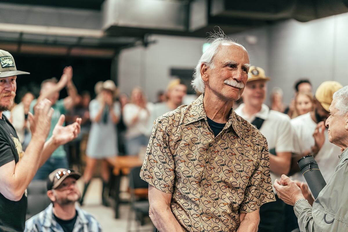 Biggest thank you and honors to Fred Miller @erparf for 50 YEARS of volunteering and dedication to Denver Trout Unlimited and the South Platte River!!! DTU wouldn&rsquo;t be where we are today without you. #protecttheplatte #carpslam2023